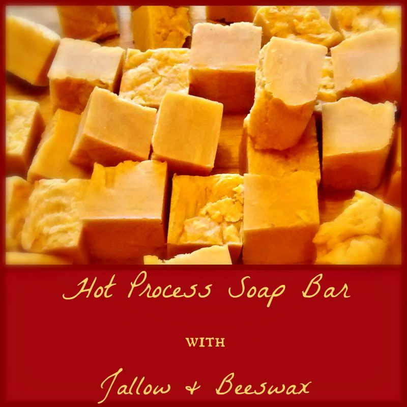 Beeswax & Tallow Soap Bar • a traditional life