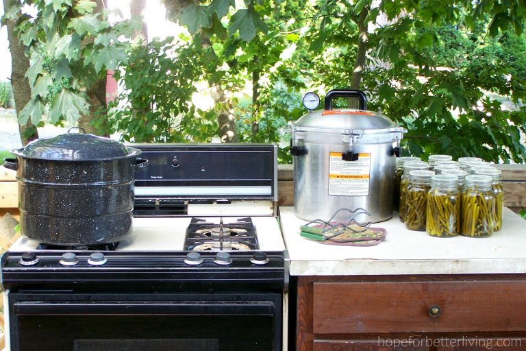 Outdoor Canning Kitchen