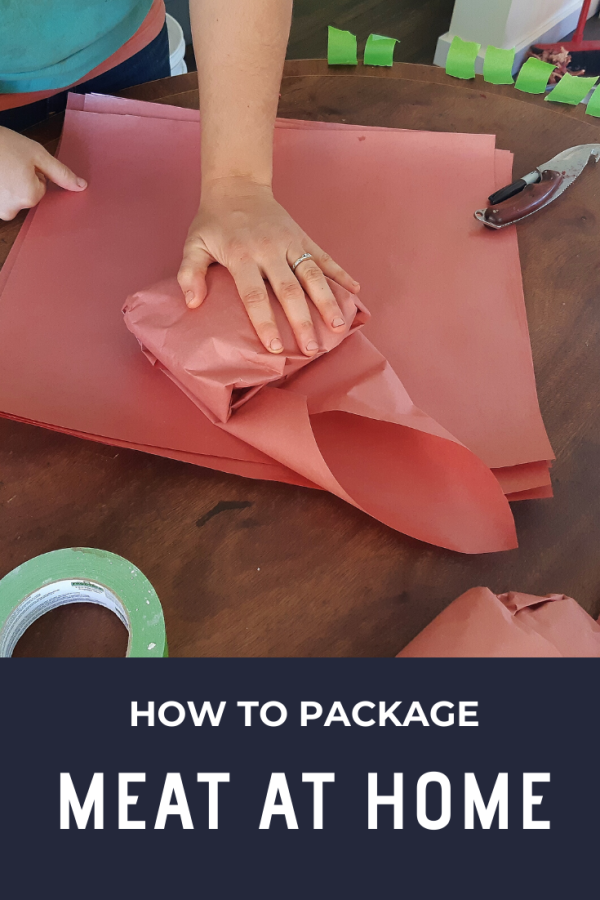 The Basic of Wrapping Meat for the Freezer • a traditional life