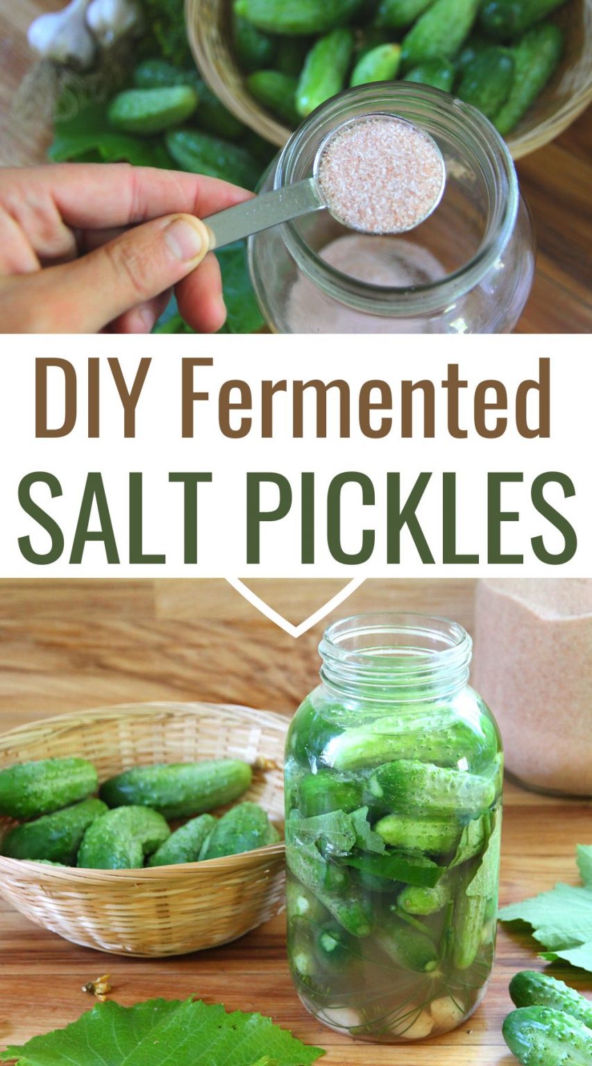 How to Ferment Pickles in a Mason Jar • a traditional life