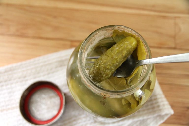 How to Ferment Pickles in a Mason Jar • a traditional life