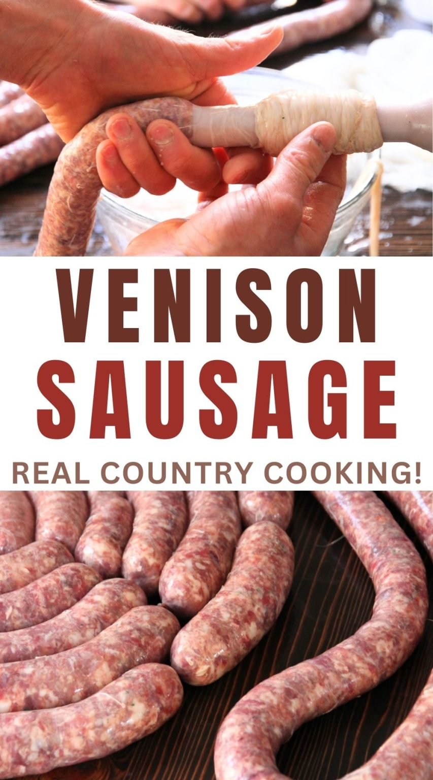 Garlic Sausage Recipe with Deer Venison and Pork • a traditional life