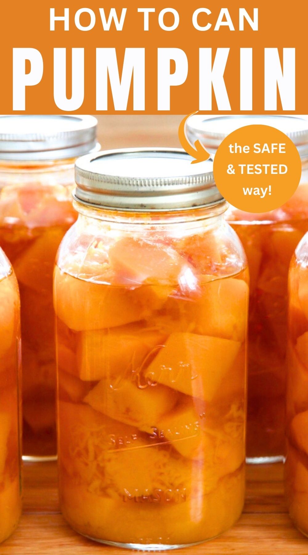 Start canning pumpkin at home, so you can quickly make pumpkin puree any time you need it!