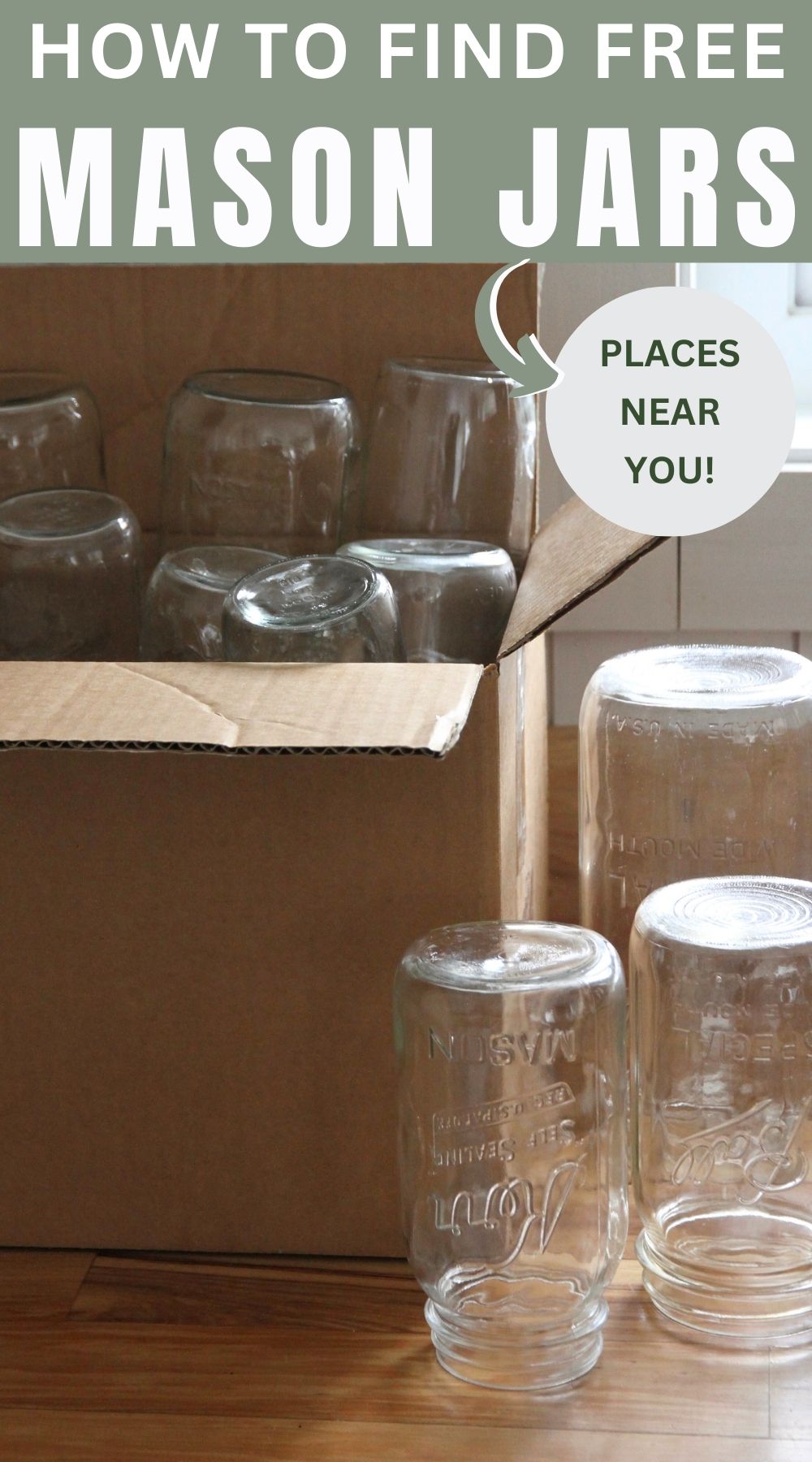 Build your canning jar collection for free using these practical tips.