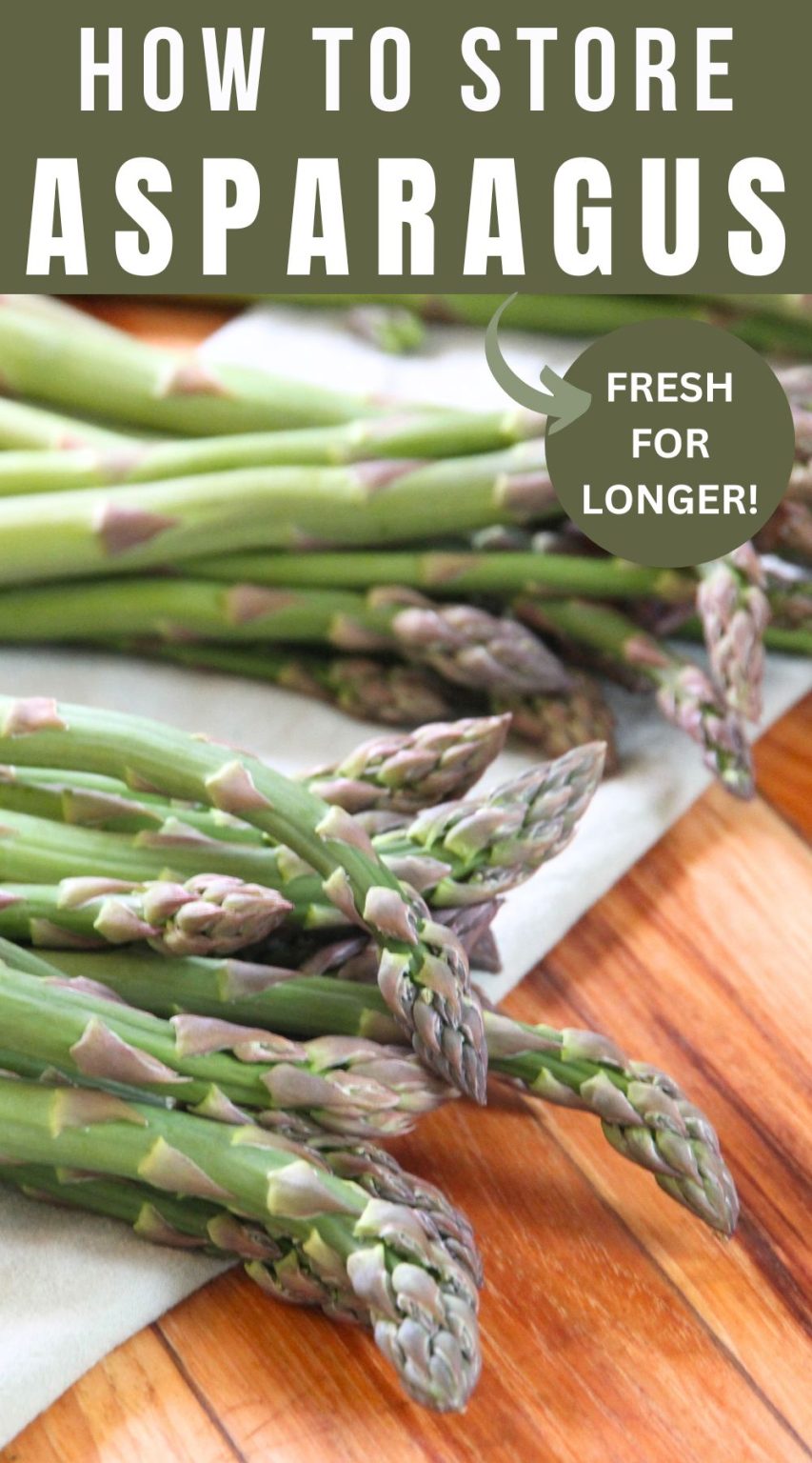 How to Keep Asparagus Fresh in the Fridge • a traditional life